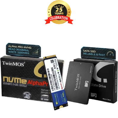 TWINMOS 25 YEARS OF INNOVATION & UNSTOPPABLE SPEED